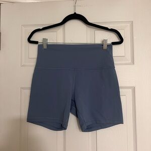 Lululemon Align High-Rise Short 6" in Washed Denim